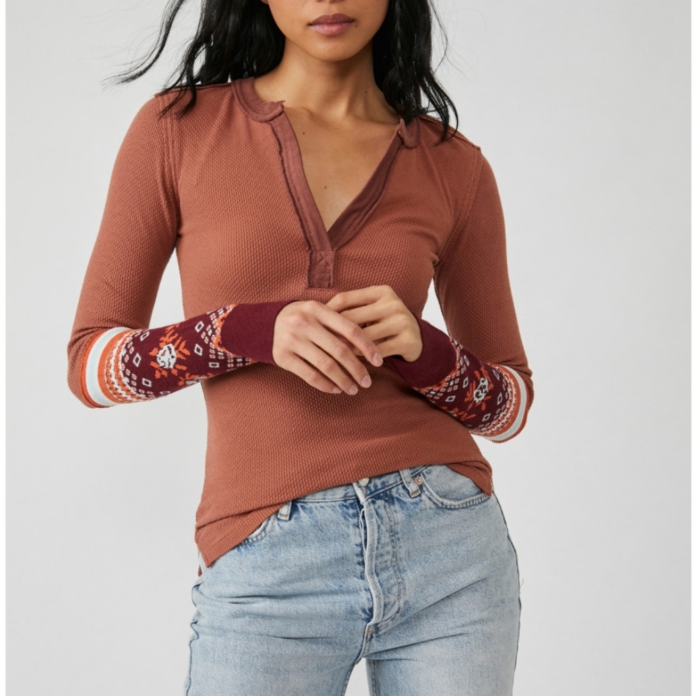 NWT Free People Mikah Layering Thermal Cuff